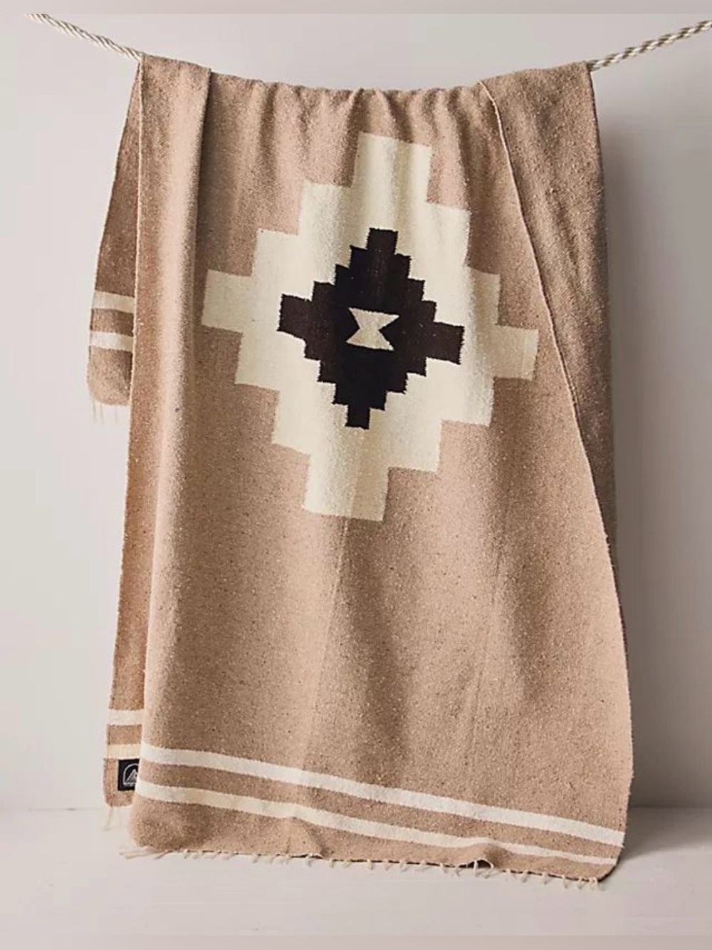 Free People x Tribe and True Taos Two Handwoven Blanket